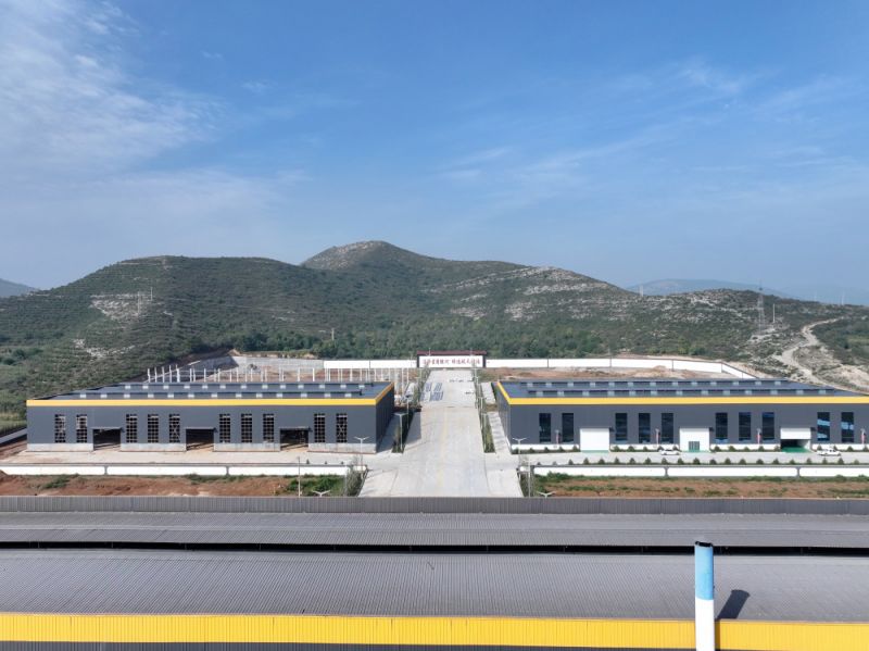 厂区建筑群俯瞰局部